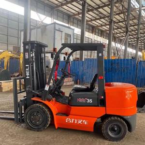 China Heli 3,5-Tonnen Hydraulischer Gabelstapler mit Upgrade-Mast für Materialtransport zum Verkauf, Gabelstapler-Hubmast 3,5t, Gebrauchter Diesel-Gabelstapler - Product Image 3