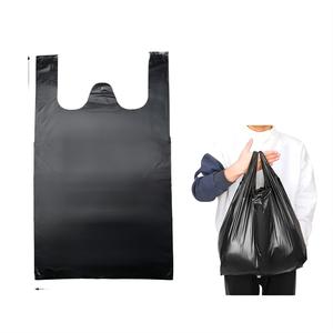 ถุงหูหิ้ว Huamaohengchun 400 ใบ วัสดุ LDPE ทนทาน สำหรับใส่ของชำ (25" x 15" สีดำ) - Product Image 6