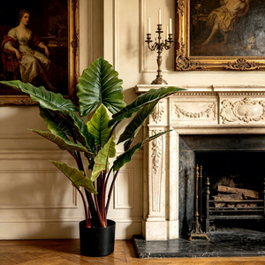 Venta al por Mayor <span class=keywords><strong>de</strong></span> Hojas Artificiales <span class=keywords><strong>de</strong></span> <span class=keywords><strong>Alocasia</strong></span> Taro, Planta <span class=keywords><strong>de</strong></span> Taro <span class=keywords><strong>de</strong></span> Plástico Verde, Bonsái, Decoración para Jardín, Pascua, Navidad, Hogar y Arreglos <span class=keywords><strong>de</strong></span> Boda - Product Image 3