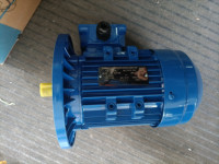Moteur asynchrone triphasé 3hp 2.2kw moteur électrique 220v 60hz 380v 50hz moteur ac