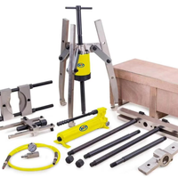 Kit de dépose hydraulique 50t pour l'industrie, utilisé pour l'extraction minière / l'entretien des engrenages des éoliennes, le retrait des roulements et des pignons