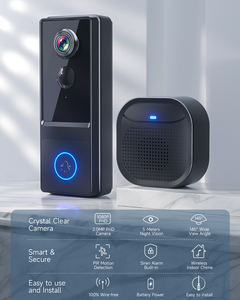 Ikevision 1080P Wifi Ring Sonnette Vidéo Interphone PIR Anti Tamper Alarme 5200mAh Sécurité Alimentée par Batterie pour la Surveillance à Domicile - Product Image 3