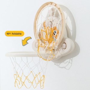 Aro <span class=keywords><strong>de</strong></span> Baloncesto Montado en la Pared para Niños Pequeños, Mini Canasta <span class=keywords><strong>de</strong></span> Baloncesto Ajustable para Uso en Interiores, Sala <span class=keywords><strong>de</strong></span> Juegos o Dormitorio - Product Image 1