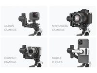 Gimbal Stabilizer Genggam 3-Axis Universal Feiyu Technology Scorp Mini 2 untuk Kamera Digital Gopro, Produk Terlaris