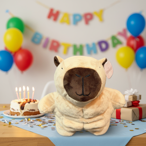 Peluche Moderno di Capibara Muscoloso da 11 Pollici, Regalo e Decorazione di Compleanno con Stampa Digitale, Prodotto in Cina NYFY-1269 MOQ 100 - Product Image 3