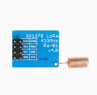 SX1278 Module de transmission transparent sans fil à spectre étalé LoRa 433MHZ/SPI vers prise directe/Ra-02 Ra-01
