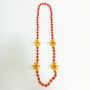 Colliers en perles mignons en forme d'ours, vente en gros, colliers pour la Saint-Valentin à la Nouvelle-<span class=keywords><strong>Orléans</strong></span>, cadeaux pour enfants - Product Image 2