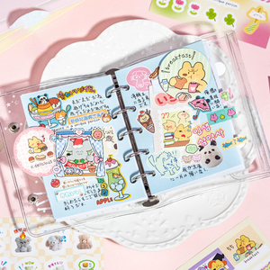Ensemble de papeterie scolaire JHM mignon bon marché pour filles et enfants avec dessin animé <span class=keywords><strong>mélodie</strong></span> pour élèves du primaire vente en gros de cahiers de papeterie - Product Image 5