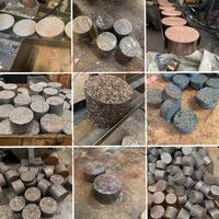Machine automatique de briquetage en acier inoxydable pour copeaux de cuivre, de fer, de ferraille et de laiton, compresseur de métaux en blocs