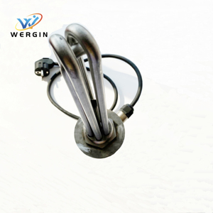 Resistencia Industrial de 1000W 2000W, Calentador de Inmersión Eléctrico con Brida y Control de Temperatura - Product Image 6