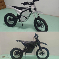 Motocicleta Eléctrica Todoterreno de Alta Potencia 5500W para Adultos, Nueva Tendencia de Fábrica, Motocross con Batería de 60V 27Ah y Velocidad de 70km/h