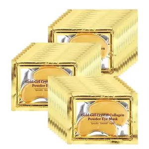 Pure 24K Gold Crystal Collagen Anti-aging Forever Living Products Cool Gel Eyes Cover Relaxing Magic Ice Eye Mask