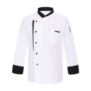 Vestiti da lavoro su misura traspirante dello Chef cucina ristorante uomini e donne che cuociono torta Catering Hotel cucina posteriore da Chef uniforme - Product Image 5