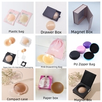 Cubrepezones de Silicona Reutilizables Extra Grandes, Sin Pegamento, Invisibles, Sin Adhesivo, para Mujeres de Talla Grande