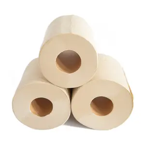 Toilet Roll Paper OULU Paper Bobo Toilet Roll Ghana Eco Friendly 100% Natural Bambo Core Unbleached Toilet Rolling Paper