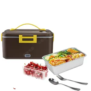 Oem华博科兴达拉合尔手动充电1.5L车载电动饭盒铝多功能电动饭盒U-Cook