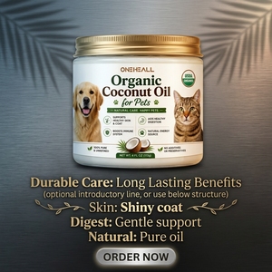 <span class=keywords><strong>Olio</strong></span> <span class=keywords><strong>di</strong></span> <span class=keywords><strong>Cocco</strong></span> Biologico per <span class=keywords><strong>Cani</strong></span> e Gatti - Integratore Alimentare per la Salute degli Animali Domestici - Product Image 2