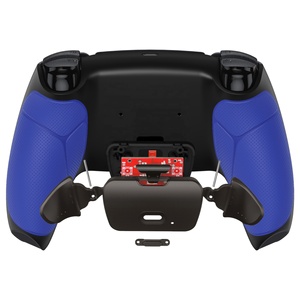 Rubberized <b>Grip</b> Metal Buttons Version Rise 2.0 Remappable Back Paddle Attachment Remap Kit for PS5 <b>Controller</b> - Product Image 4