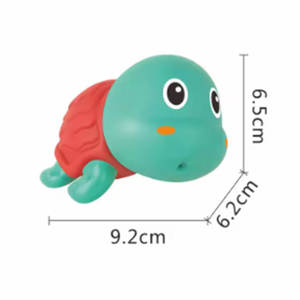 4 pièces OEM/ODM Jouets à presser en caoutchouc en forme d'animaux mignons, flottants pour la <span class=keywords><strong>baignoire</strong></span>, pour bébés et tout-petits, vente en gros d'usine, poupées amusantes - Product Image 3