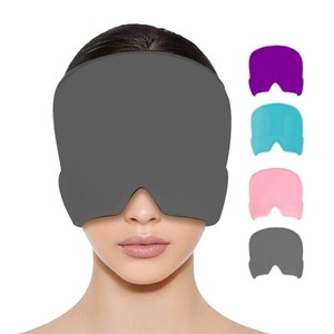 Comodo cappello estensibile per il sollievo dal mal di testa calore e terapia fredda per emicrania mal di testa tappo di sollievo Gel magico per emicrania - Product Image 6