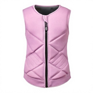 Adults New Design Neoprene Foam Lifesaving <b>Jacket</b> High Quality Smooth Skin Life Vest Customized <b>Surfing</b> Adjustable Lightweight - Product Image 2
