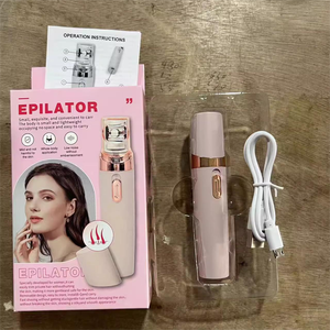 Rasoio Elettrico 2 in 1 per Viso <span class=keywords><strong>Donna</strong></span> Epilatore Cordless Mini per Rimozione Peli di Viso, Mani, Gambe, Ascelle - Product Image 6