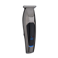 Nouvelle tondeuse à cheveux professionnelle électrique rechargeable de type R en acier inoxydable, sans fil USB, pour hommes, machine à couper les cheveux à domicile