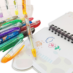 Set de Bolígrafos de Gel con Purpurina para Tatuajes Temporales de Piel, para Niños, Estudiantes, Manualidades, Pintura y Graffiti - Product Image 3