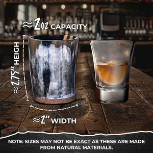 Vidrio de cuerno de gran capacidad de buey natural pulido a mano con detalles hechos a mano para vino hidromiel y bebidas frías a precio al por mayor - Product Image 4