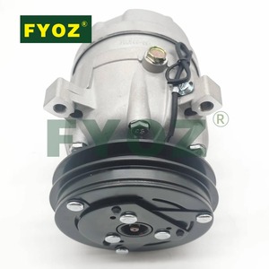 Compresor de A/C 2208-6012B para excavadora <span class=keywords><strong>Doosan</strong></span> Daewoo, para excavadora de la marca <span class=keywords><strong>Doosan</strong></span>, de la marca <span class=keywords><strong>DX35Z</strong></span>, DX53W, DX55, DX55W, DX60R, DX60R, DX80R, de la parte de arriba de la parte de la derecha, <span class=keywords><strong>2</strong></span>, <span class=keywords><strong>2</strong></span>, <span class=keywords><strong>2</strong></span>, <span class=keywords><strong>2</strong></span> - Product Image 2