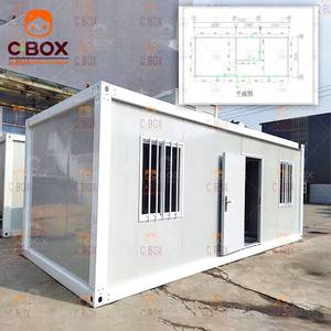 Casa Modular Desmontable Cbox, Mini Casa Móvil Prefabricada, Cápsula Residencial, Dormitorio para Trabajadores con 2 Habitaciones, Casas Contenedor - Product Image 2