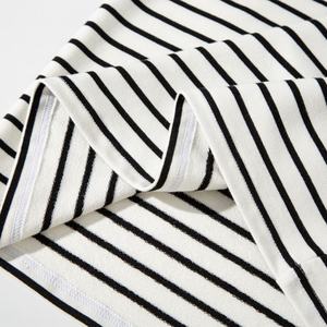 Custom Brand Logo <b>White</b> Round Neck Blank Striped <b>T</b> <b>Shirt</b> <b>Long</b> <b>Sleeve</b> <b>T</b>-<b>shirt</b> for Women - Product Image 6