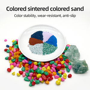 Arena de Color en China y Arena Sinterizada a Alta Temperatura para Decoración de Suelos de Fábrica y Capas Impermeabilizantes para Sótanos - Product Image 1