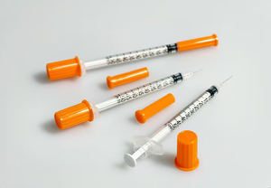 Jeringa de Insulina Desechable Médica de Alta Calidad de 1 ml, 0.5 ml, 0.3 ml, Venta Directa de Fábrica, Jeringa Veterinaria - Product Image 5