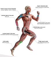 Bande de sport thérapeutique professionnelle Soutien musculaire élastique et stabilité du genou Bande de kinésiologie de récupération athlétique