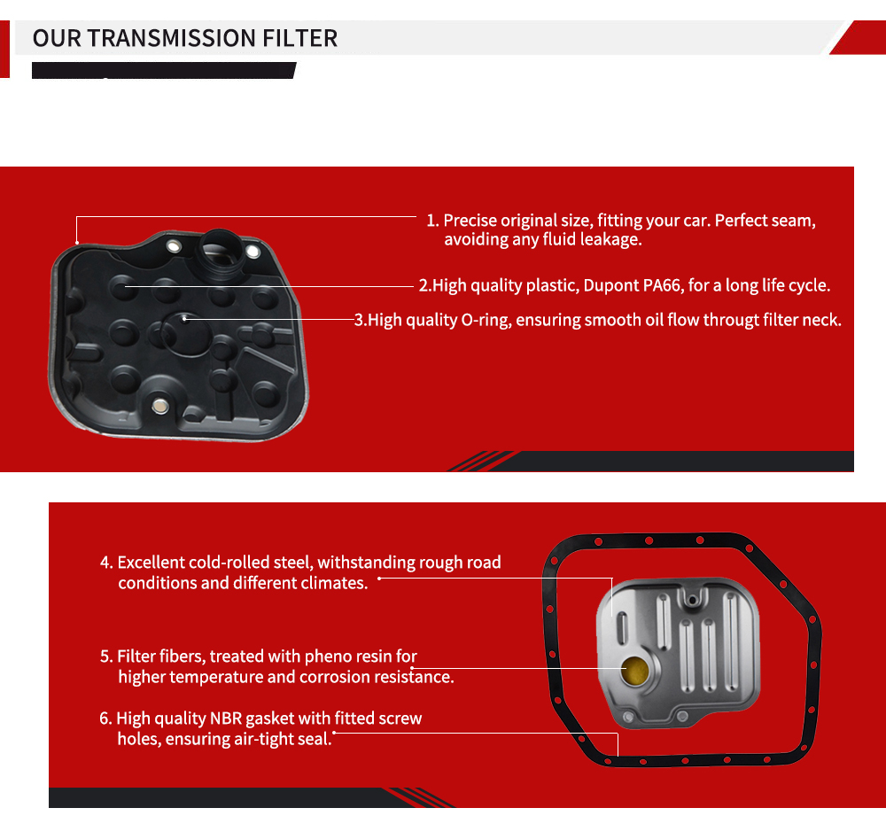 Original Size Transmission Oil Filter for Suzuki Automatic