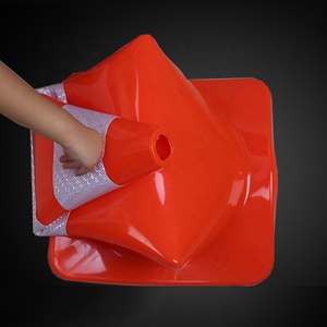 Fornitore all'ingrosso 36 pollici 900mm colore rosso usato geelian avvertimento cono stradale in PVC coni stradali di sicurezza - Product Image 5