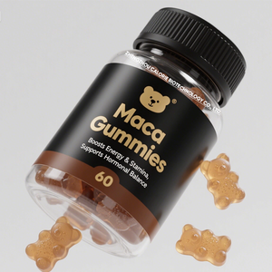 Horney Goat Leaves Maca Root Gummies Amélioration de la libido pour hommes femmes Équilibre hormonal - Product Image 3
