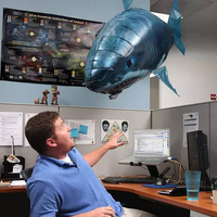 Jouet de requin volant gonflable télécommandé pour enfants 2026