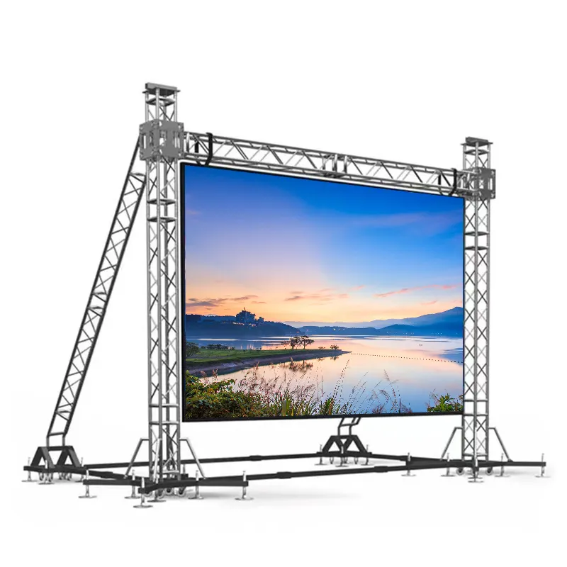 P3.91 Binnen Kleine Pitch Full-Color Led Display Full-Color Binnen En Buiten P4.81p2.97 Prestatieverhuurscherm