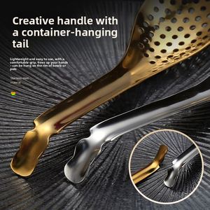 Mirror Polished Stainless Steel Caviar Colander <b>Spoon</b> Modern Minimalist Cooking Soup <b>Spoon</b> - Product Image 4