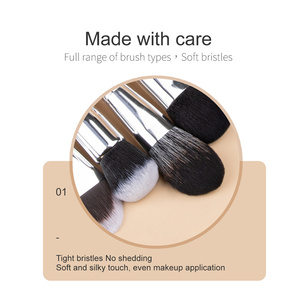 ชุดแปรงแต่งหน้า24ชิ้นหรูหราพร้อมที่จับแวววาวฉลากส่วนตัวเหมาะสำหรับศิลปินมืออาชีพและผู้เริ่มต้น - Product Image 3