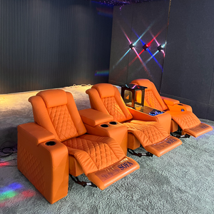 Conjunto de Sofás Reclinables Modernos de Lujo <span class=keywords><strong>para</strong></span> <span class=keywords><strong>Cine</strong></span> <span class=keywords><strong>en</strong></span> <span class=keywords><strong>Casa</strong></span>, <span class=keywords><strong>Sillones</strong></span> Reclinables <span class=keywords><strong>para</strong></span> Sala de Estar, Sala Multimedia, Salón, <span class=keywords><strong>Cine</strong></span>, Hotel - Product Image 4