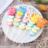 Trendy bestseller: Kinderen snoepjes fruitig kleurrijk snoep 15g cartoon marshmallowstokjes, geschikt voor winkelcentra en supermarkten