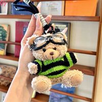 QQ vente en gros nouveau porte-clés en peluche doux et parfumé, pendentif de sac de poupée de lapin à longues oreilles,
