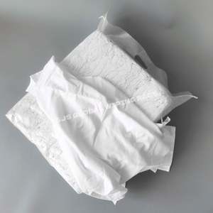 Chiffons de nettoyage industriels en coton blanc 100% de qualité commerciale, absorbants l'huile, pour le nettoyage industriel - Product Image 1