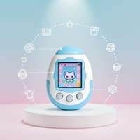 Jouets électroniques personnalisés pour animaux de compagnie, OEM ODM, animal de compagnie virtuel avec écran couleur numérique, animal électronique interactif pour la vente en gros