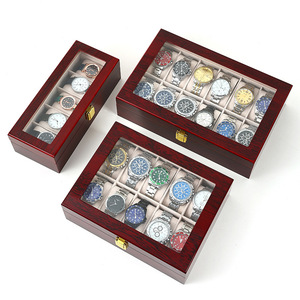 LAIHE Handmade <strong>MDF</strong> Luxury Storage Box Custom Organizer <strong>Watch</strong> <strong>Display</strong> Box Wooden <strong>Watch</strong> Box - Product Image 3