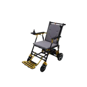 Produk populer 2024 baru kedatangan kursi roda listrik serat karbon portabel lift dengan pengontrol kursi roda