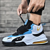Chaussures de sport décontractées pour hommes, respirantes, pour la course en plein air, avec amorti et coussin d'air, chaussures de basketball pour hommes